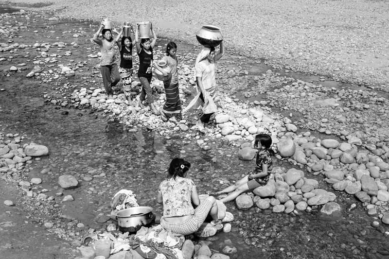 Impediments to enjoyment of Human Right to Water: 'Accessibility' Norm - Accessing water at a river due to absence of adequate and regular water supply within the habitation in East Siang district, Arunachal Pradesh